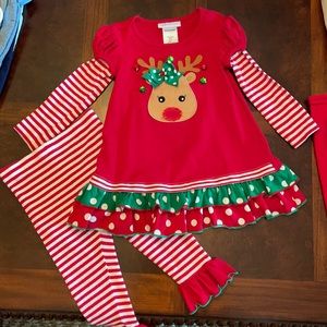 Girls Christmas outfit size 4T